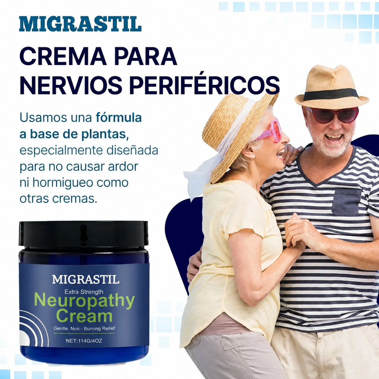 Crema Migrastil Neuropatia Alivio Cue